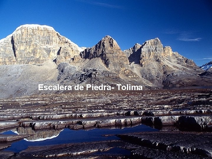 Escalera de Piedra- Tolima 