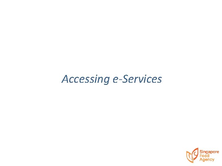 Title Accessing e-Services 