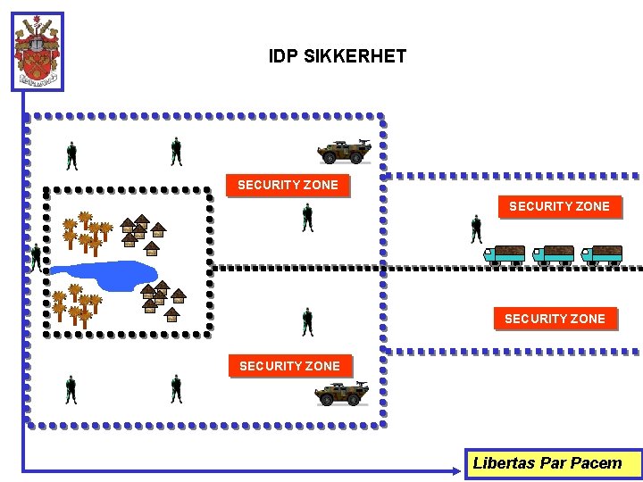 IDP SIKKERHET SECURITY ZONE Libertas Par Pacem 