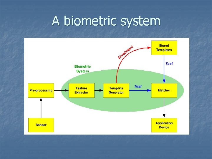 A biometric system 