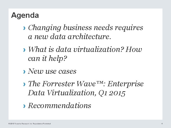 Agenda › Changing business needs requires a new data architecture. › What is data