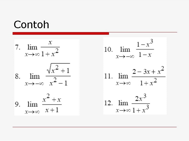 Contoh 