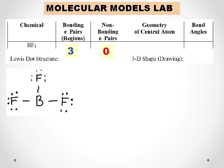 MOLECULAR MODELS LAB 3 0 