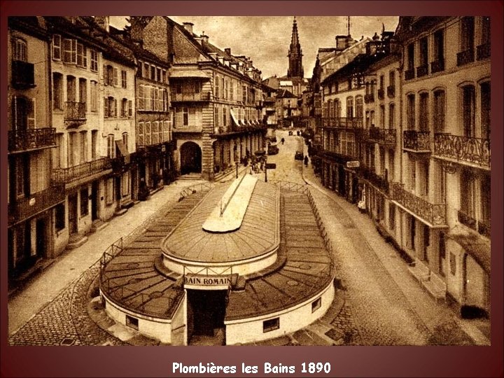 Plombières les Bains 1890 