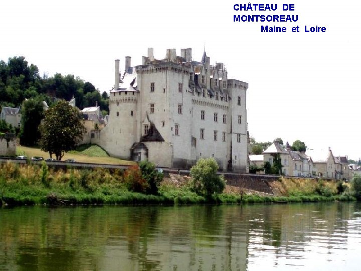 CH TEAU DE MONTSOREAU Maine et Loire 