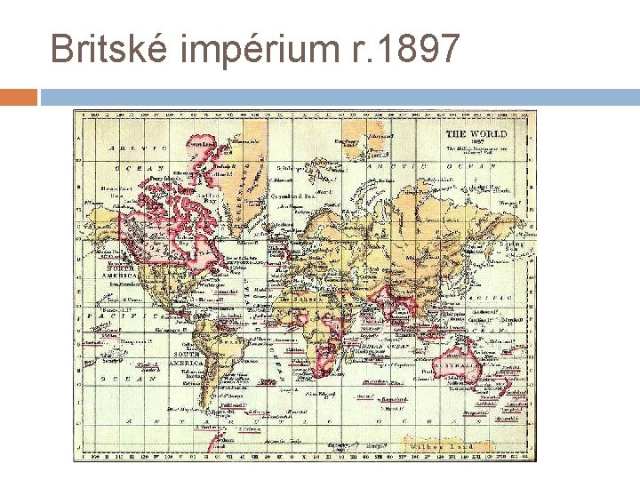 Britské impérium r. 1897 