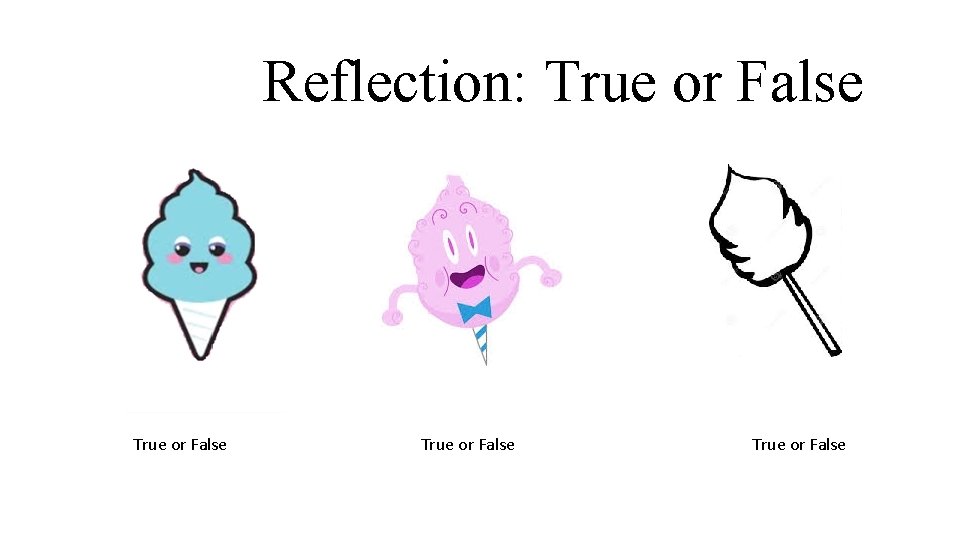 Reflection: True or False 