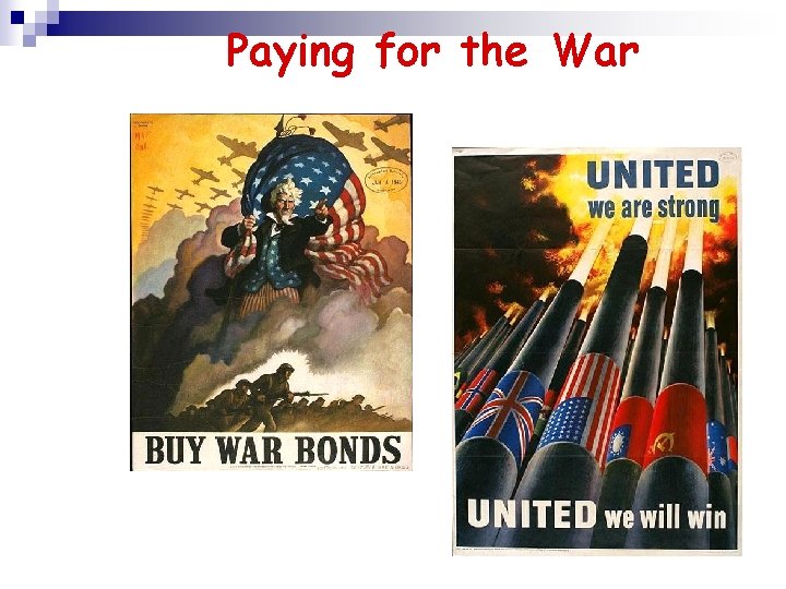 Paying for the War 