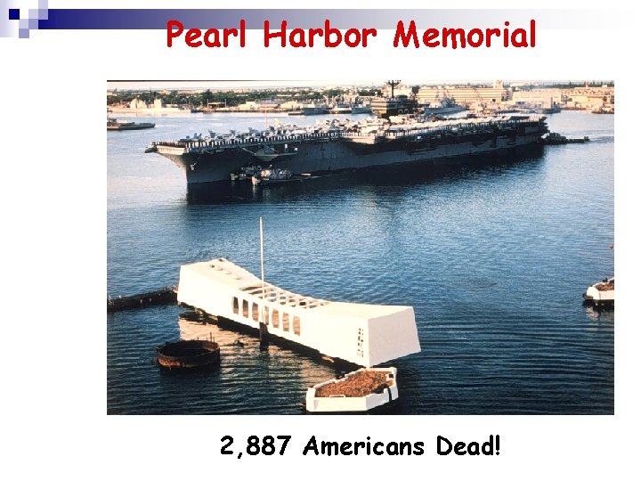 Pearl Harbor Memorial 2, 887 Americans Dead! 