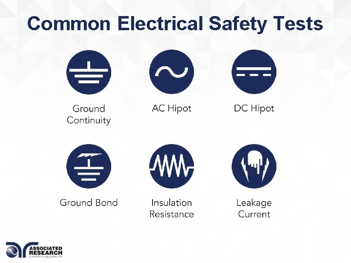 Common Electrical Safety Tests 