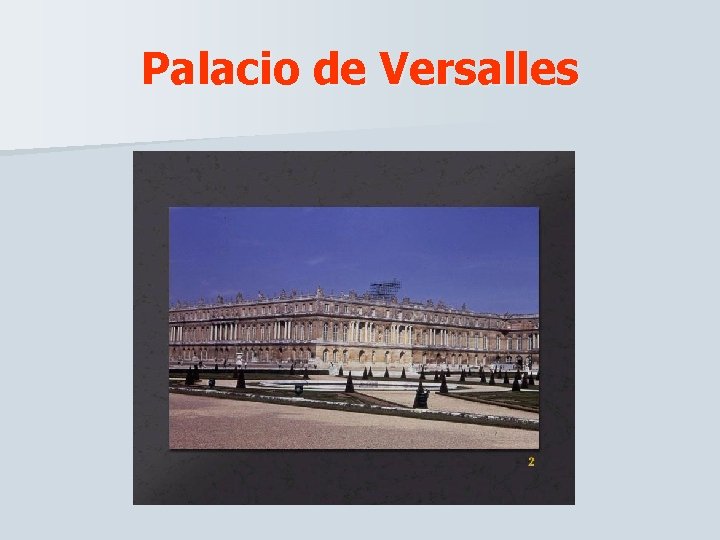 Palacio de Versalles 