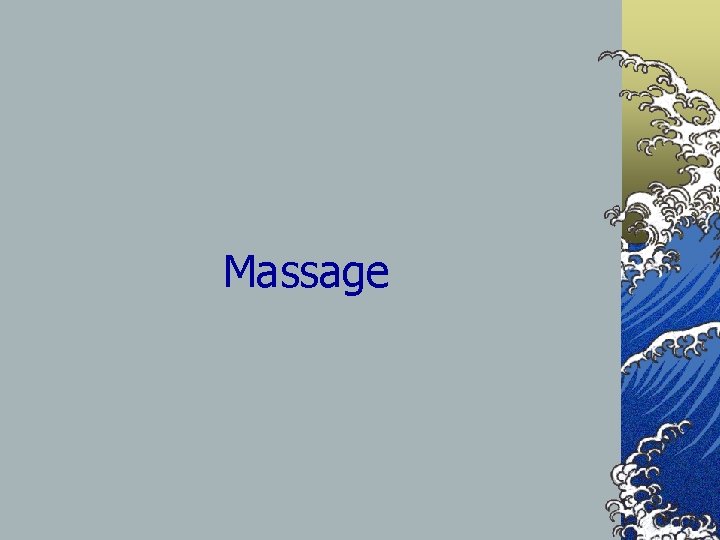 Massage 