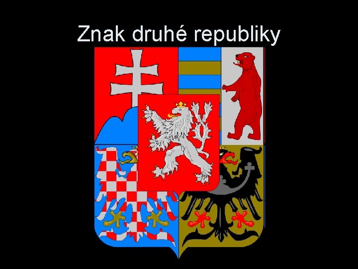 Znak druhé republiky 