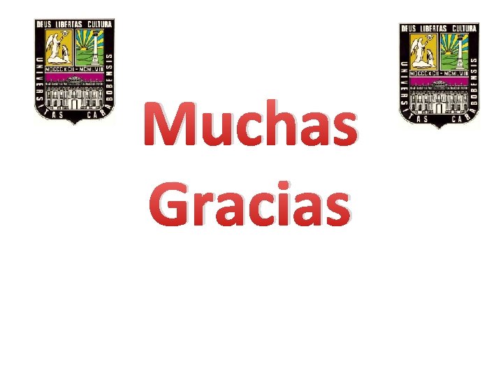 Muchas Gracias 