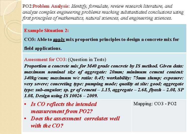 PO 2: Problem Analysis: Identify, formulate, review research literature, and analyze complex engineering problems