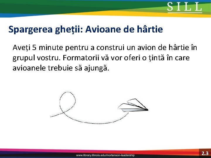 Spargerea gheții: Avioane de hârtie Aveți 5 minute pentru a construi un avion de