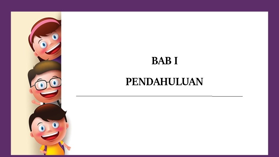 BAB I PENDAHULUAN 