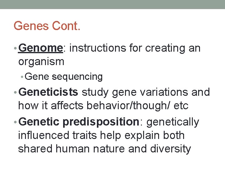 UNIT 3 BIOLOGY Mod 14 Behavior Individual
