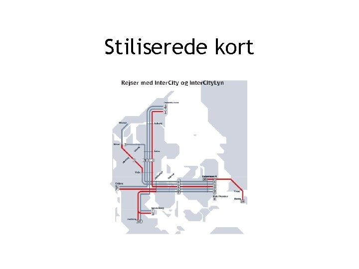 Stiliserede kort 