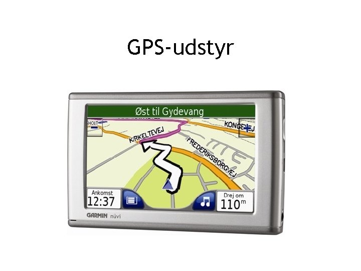 GPS-udstyr 