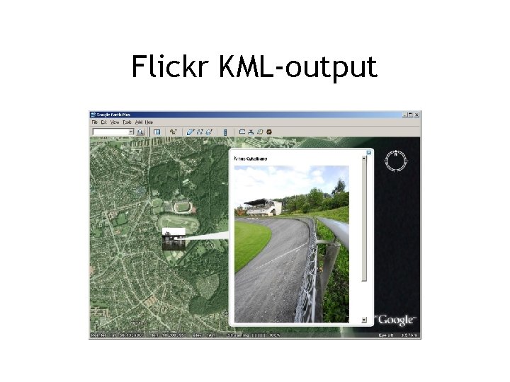 Flickr KML-output 
