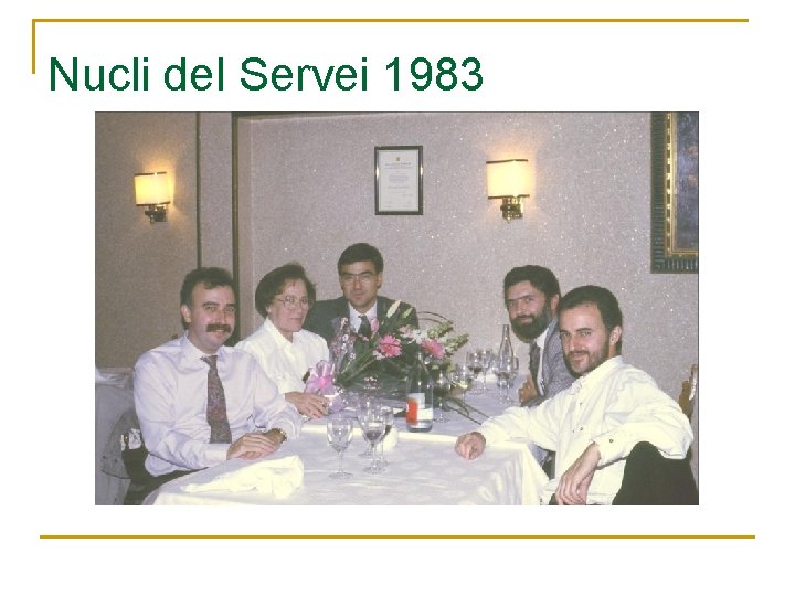 Nucli del Servei 1983 