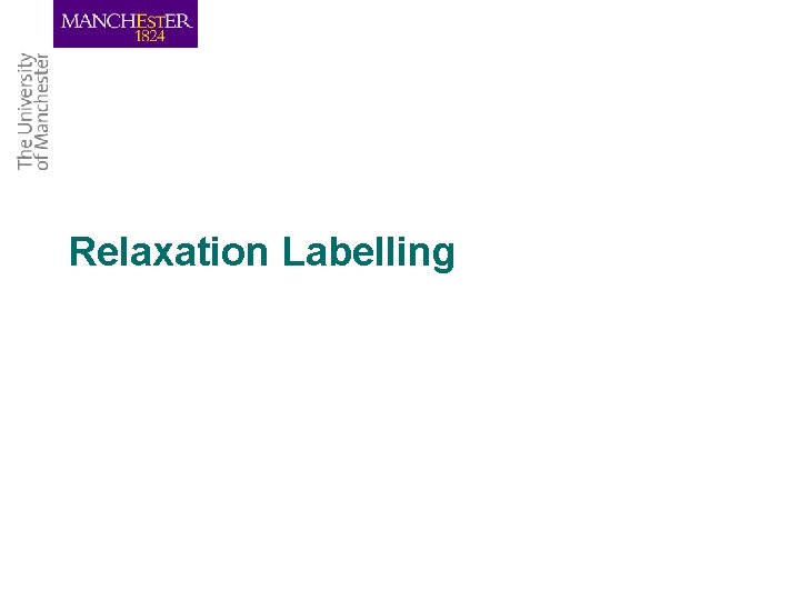 Relaxation Labelling 