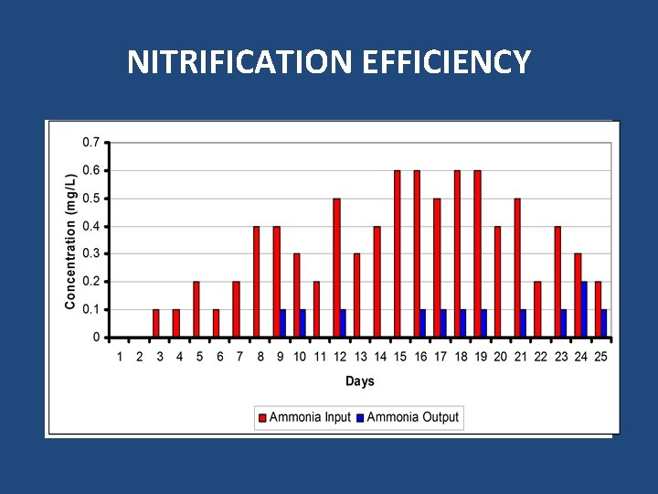 NITRIFICATION EFFICIENCY 