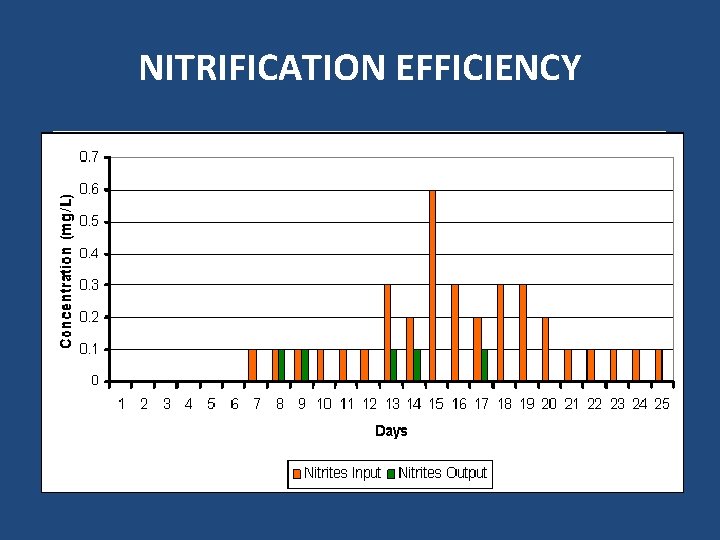 NITRIFICATION EFFICIENCY 