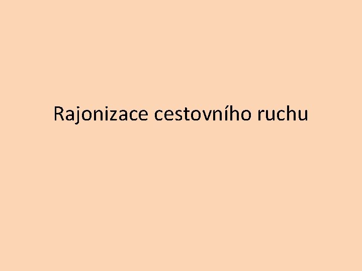 Rajonizace cestovního ruchu 