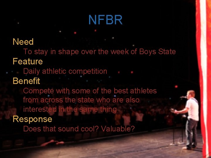 NFBR Need To stay in shape over the week of Boys State Feature Daily