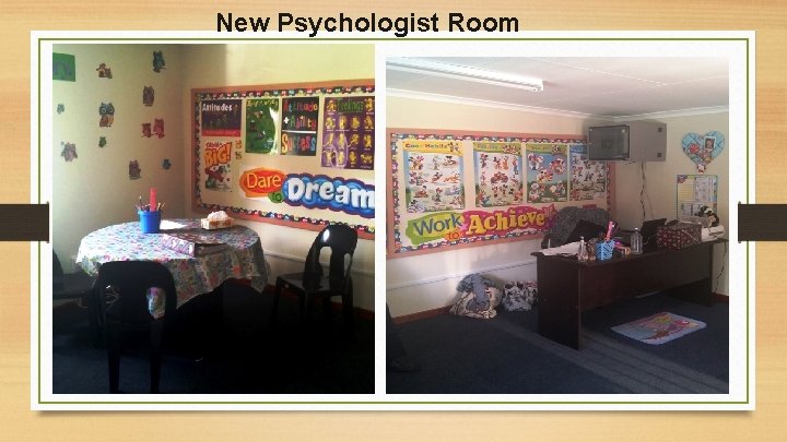 New Psychologist Room 
