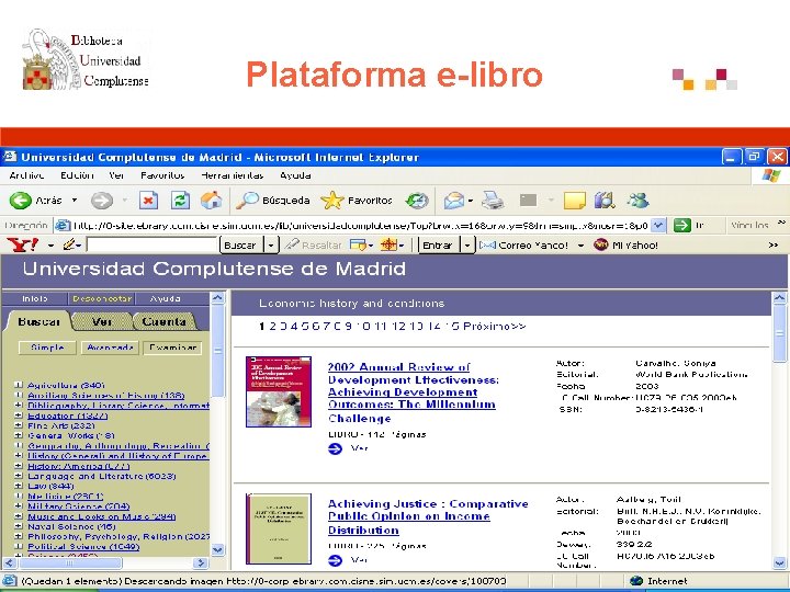 Plataforma e-libro 