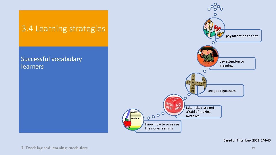3. 4 Learning strategies pay attention to form Successful vocabulary learners pay attention to