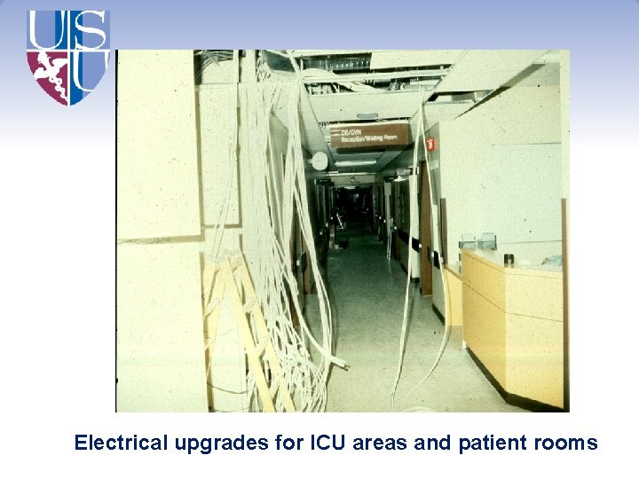 Electrical upgrades for ICU areas and patient rooms 