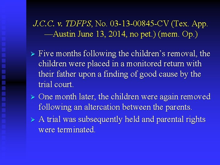 J. C. C. v. TDFPS, No. 03 -13 -00845 -CV (Tex. App. —Austin June