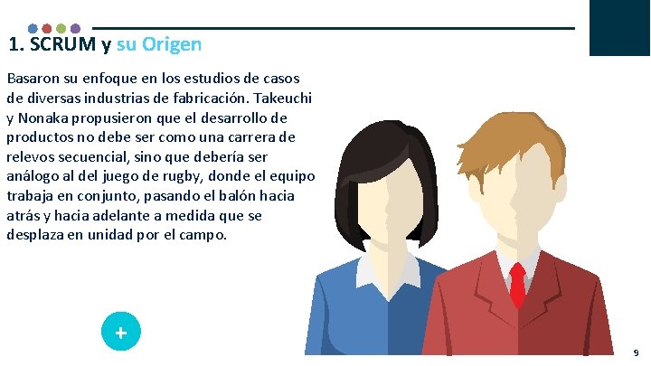 1. SCRUM y su Origen Basaron su enfoque en los estudios de casos de