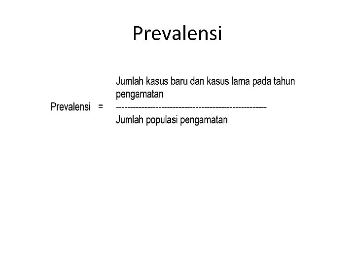 Prevalensi 