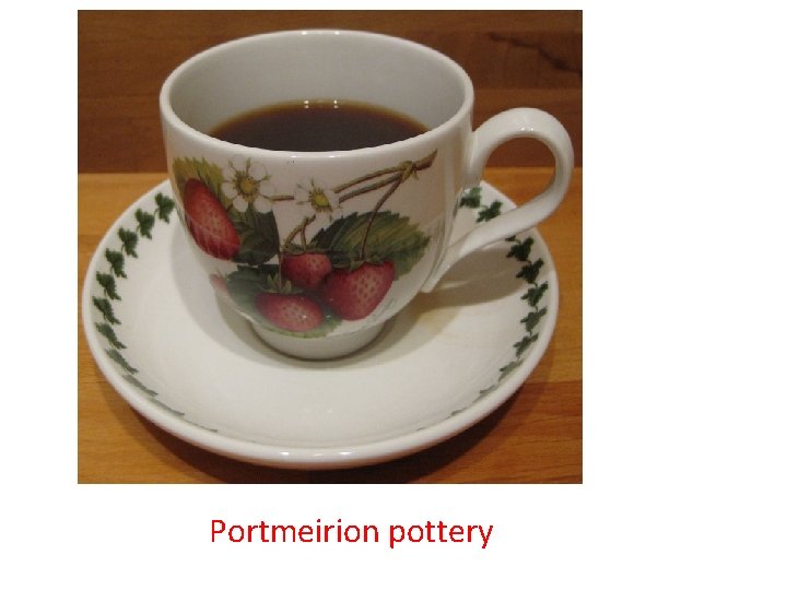 Portmeirion pottery 