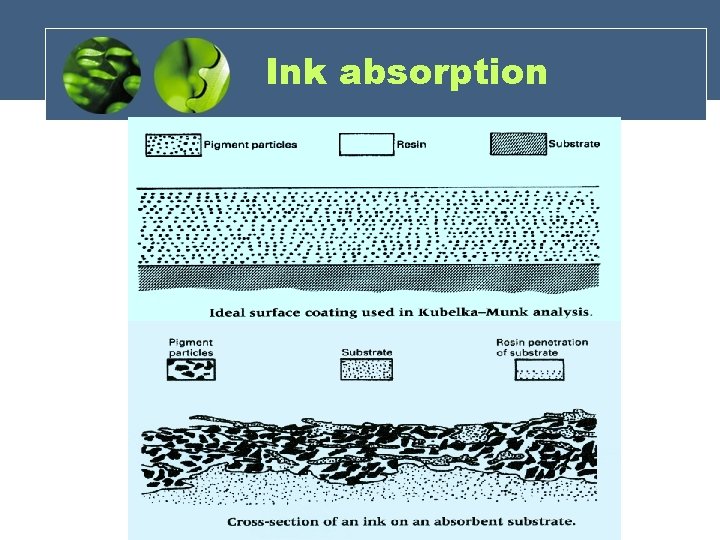 Ink absorption Ink absorption