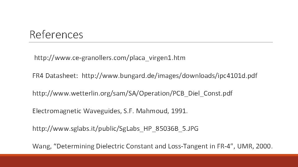 References http: //www. ce-granollers. com/placa_virgen 1. htm FR 4 Datasheet: http: //www. bungard. de/images/downloads/ipc