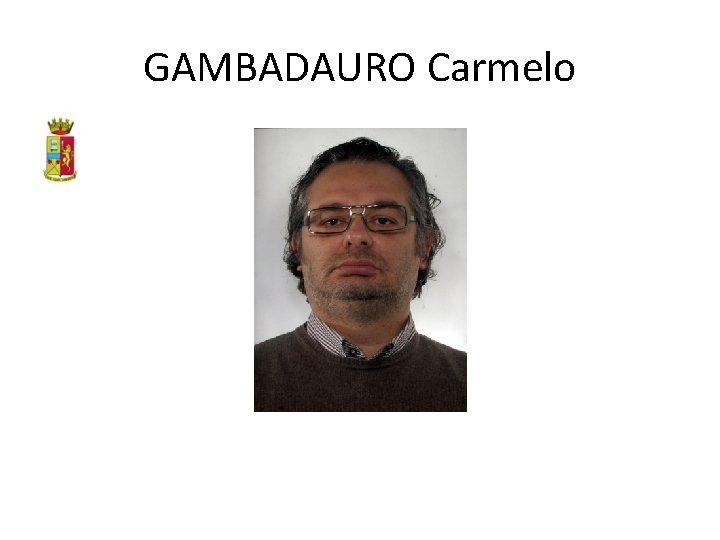 GAMBADAURO Carmelo 