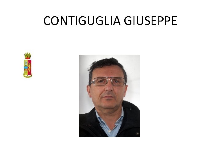 CONTIGUGLIA GIUSEPPE 