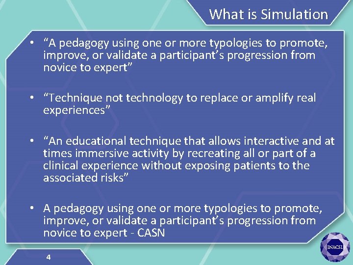 Global Perspective for Integrating Simulation Across the Curriculum