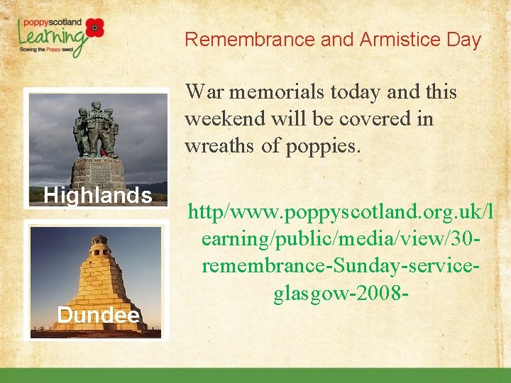 Remembrance and Armistice Day War memorials today and this weekend will be covered in