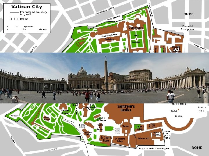  • Nekoć se protezala duž cijele Italije, a danas je Vatikan samo djelić