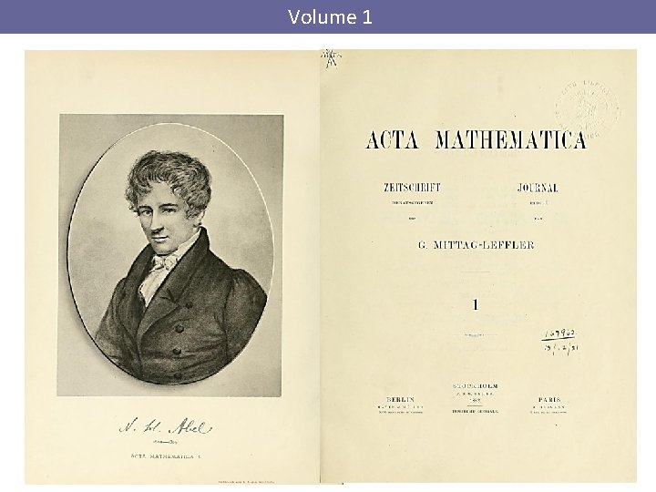  Volume 1 