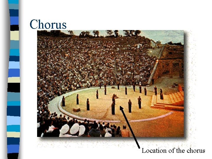 Chorus Location of the chorus 