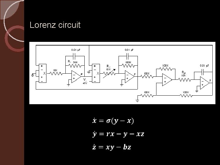 Lorenz circuit 