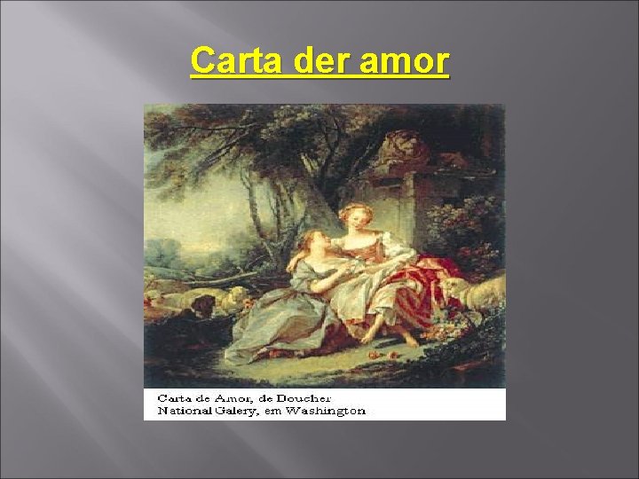 Carta der amor 